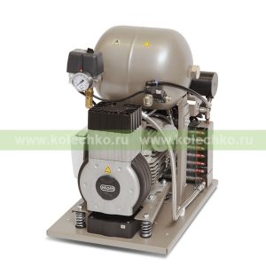 EKOM DK50-10 Z/M – безмасляный компрессор без шкафа, с мембранным осушителем, для одной стоматологической установки (60 л/мин, 6 – 8 бар) / Гарантия 2 года
