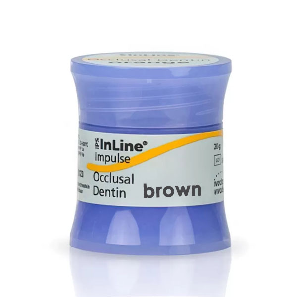 Окклюзионный дентин Dentin Occlusal коричневый 20 гр., IPS InLine
