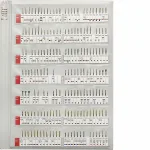 MTB 474 — Боры алмазные турбинные D+Z, 345 шт.
