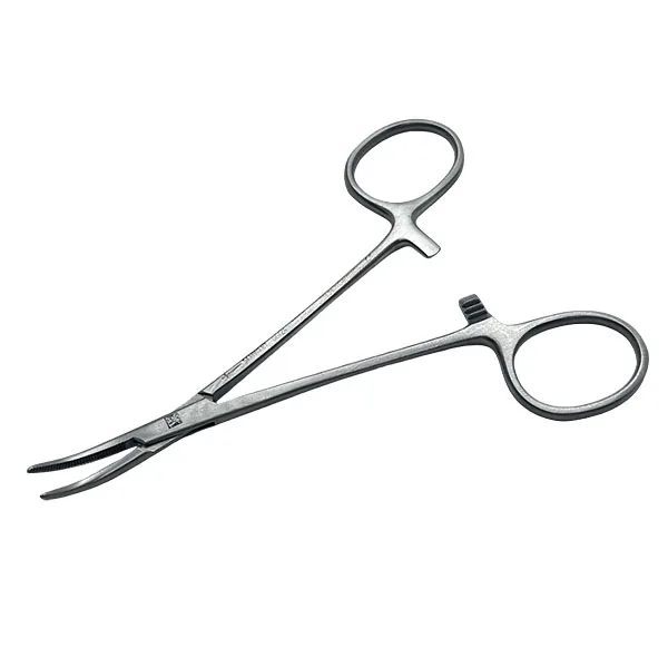 Гемостатический зажим 1255 Halstead-Mosquito изогнутый, 12,5 см Schwert