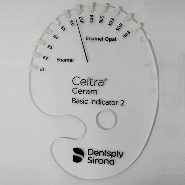 Celtra Ceram Shade Indicator (шкала цветов) Basic Indicator 2