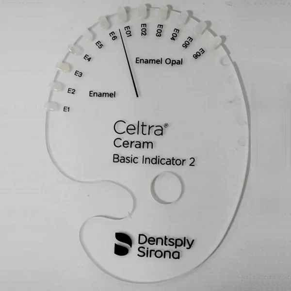 Celtra Ceram Shade Indicator (шкала цветов) Basic Indicator 2