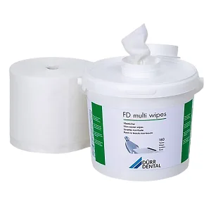 FD multi wipes — cалфетки сухие в боксе для самообработки, 180 шт.