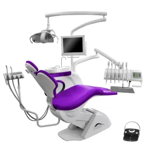 CHIROMEGA 654 Duet — cтоматологическая установка с верхней подачей шлангов