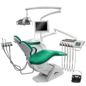 CHIROMEGA 654 Duet – cтоматологическая установка с нижней подачей шлангов