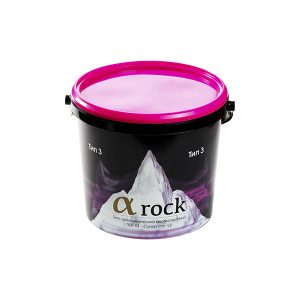 Гипс зуботехнический αROCK тип 3 (розовый), ведро, 5 кг