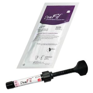 Композитный светоотверждаемый материал ДенФил/DenFil (шприц 4г.), цвет A2