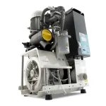 Turbo-Smart A — стоматологический аспиратор на 2-3 установки влажного типа, без кожуха