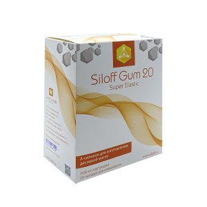Десневая маска Siloff 20 Super Elastic (супер мягкая), 2×50мл + 20 насадок